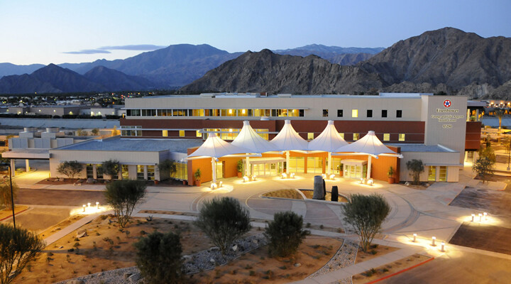 George and Julia Argyros Health Center (outside view)